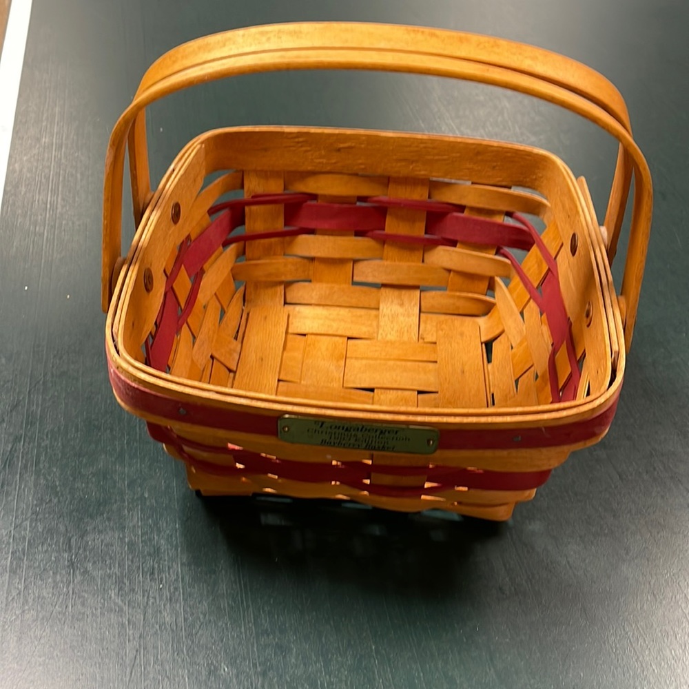 Longaberger 1993 Christmas Bayberry Basket